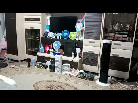 Видео: Fan Collection  почти все вентиляторы первая часть
