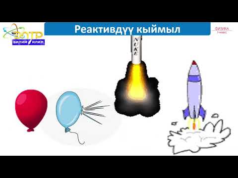 Видео: 7-класс | Физика | Нерсенин импульсу жана импульстун сакталуу закону. Реактивдүү кыймыл