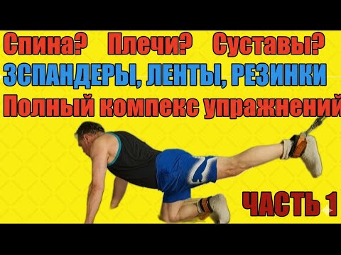 Видео: Простые ежедневные упражнения с резинками и эспандерами, гимнастика для здоровья суставов и мышц 50+