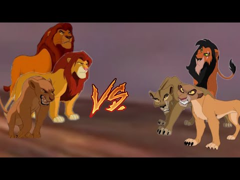 Видео: Король лев Битва за престол . Lion king Battle for the throne 👑🦁