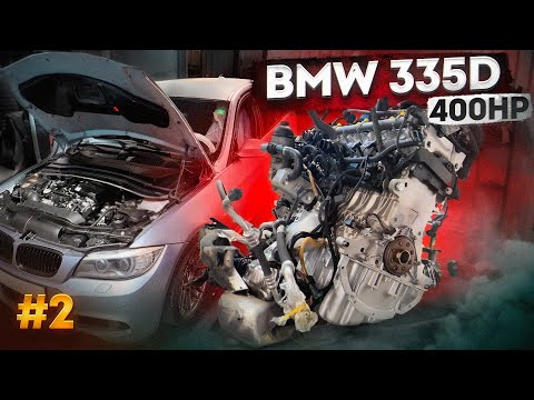 Видео: BMW M57 на 400 сил ПЕРВЫЙ запуск после СБОРКИ. Очень волнительно! #2