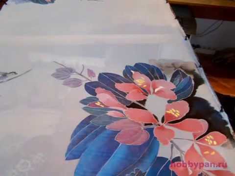 Видео: Роспись цветов (2часть)