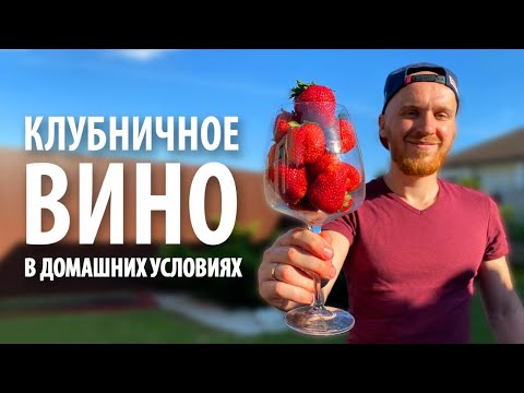 Видео: Клубничное вино в домашних условиях | Простой рецепт
