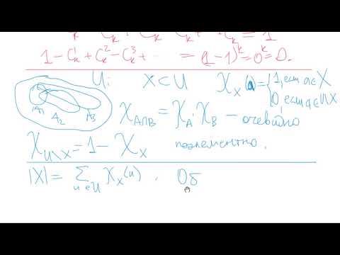 Видео: 1.2. Число элементов (Читаем Шеня и Верещагина)