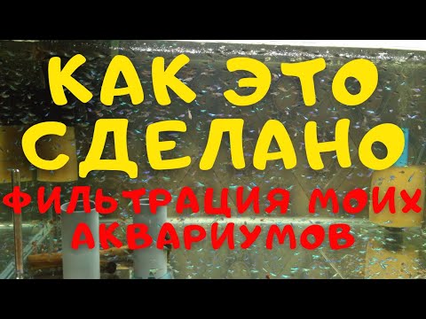 Видео: Фильтрация в моих аквариумах. КАК ЭТО СДЕЛАНО и как это работает.