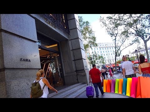 Видео: VLOG: ШОПИНГ В БАРСЕЛОНЕ! 07.09.18