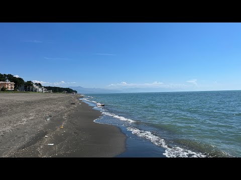 Видео: Песчаный пляж в Грузии 🇬🇪 Шекветили