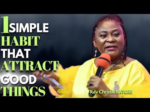 Видео: Преподобный Кристи - 1 ПРОСТАЯ ПРИВЫЧКА, КОТОРАЯ ПРИВЛЕКАЕТ ХОРОШЕЕ В ВАШУ ЖИЗНЬ / Узнайте, как е...