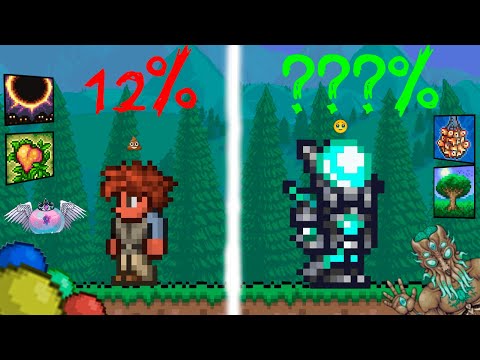 Видео: Я ПРОШЕЛ terraria на 100% достижений!! (почти)