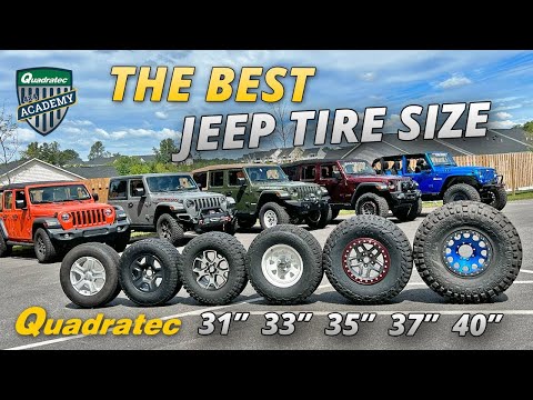Видео: Как выбрать шины для Jeep Wrangler JL — 31, 33, 35, 37 и 40