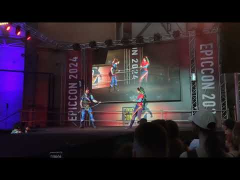 Видео: Кощей: Начало, Кощей и Мэй, дефиле EpicCon 2024