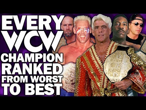 Видео: Все чемпионы мира WCW в тяжелом весе: от худших до лучших