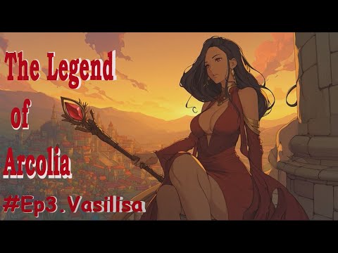 Видео: Music video.Легенда об Арколии. Василиса [AMV story] AI video. #anime #music #amv