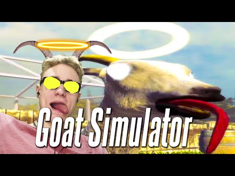 Видео: Goat Simulator / АНГЕЛЬСКАЯ КОЗА / БЕЗ ПРОХОЖДЕНИЯ