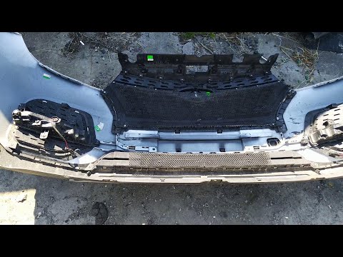 Видео: CHERY TIGGO 4 - передняя облицовка, решетка радиатора. Защищаем радиаторы.