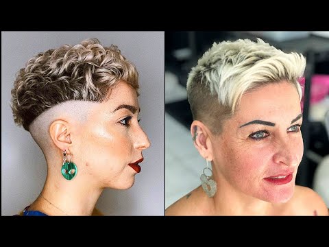 Видео: Стрижки пикси с андеркатом для женщин старше 60 лет | Стрижки пикси Pinterest 2025 | Стрижка для ...