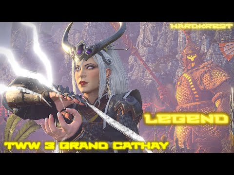 Видео: Total War Warhammer 3  v1.1.0 - прохождение - Великий Катай - Legendary =1= Дракон Бури