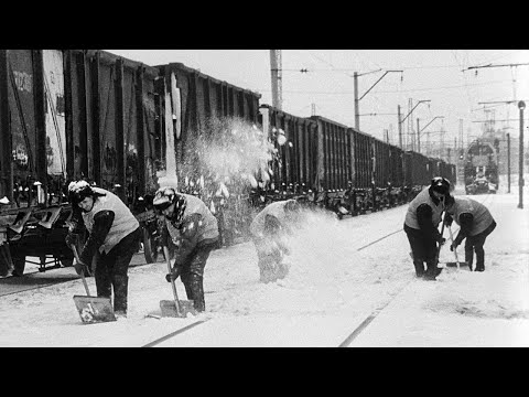 Видео: Организация работы станции зимой, 1982