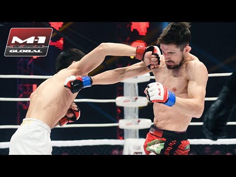 Видео: Арман Ашимов против Халка! Битва с Микаэлем Силандером за пояс чемпиона M-1 Challenge!