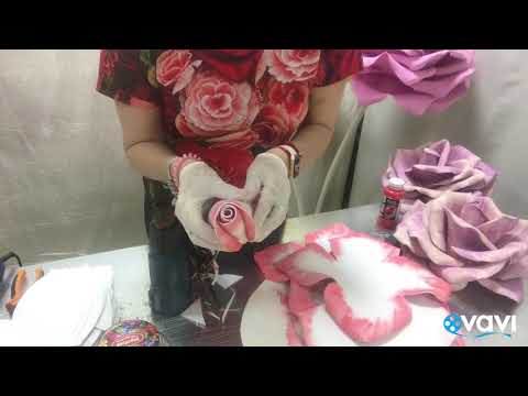 Видео: Собираем большую розу