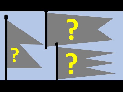 Видео: непрямоугольные флаги