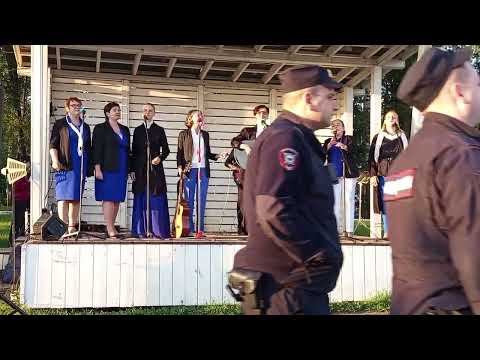 Видео: Студия авторской песни "Журавлиная родина" на дороге к храму, 21.06.2025.