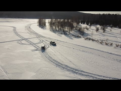 Видео: Land Cruiser 100 не остановить! Дрифт, лес, горки, пухляк, все зимние забавы!