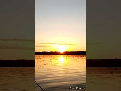 Видео: Восход на озере 2021.07.10