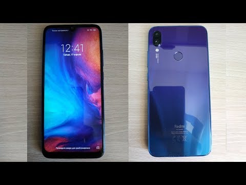 Видео: Распаковка настройка обзор Redmi Note 7