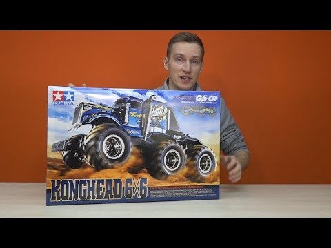 Видео: ЗВЕРЮГА 6х6 ...  Tamiya Konghead