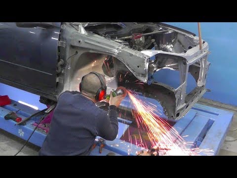 Видео: 🚓🔨LADA Granta. Продолжение сварочных работ.