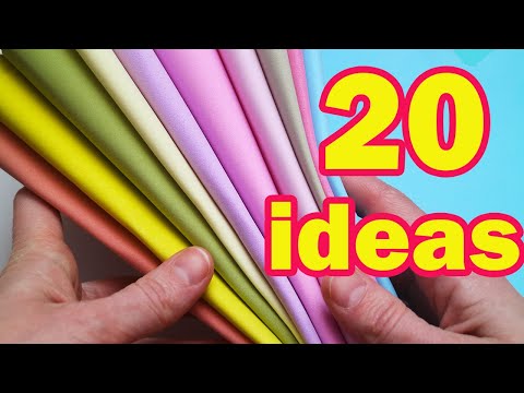 Видео: 🔥🔥🔥20 ИДЕЙ из ФОАМИРАНА🔥🔥🔥 Сможет сделать каждый Цветы