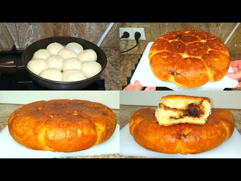 Видео: Без Духовки! Обалденно Вкусный Рецепт Булочек с Корицей! Тают во Рту