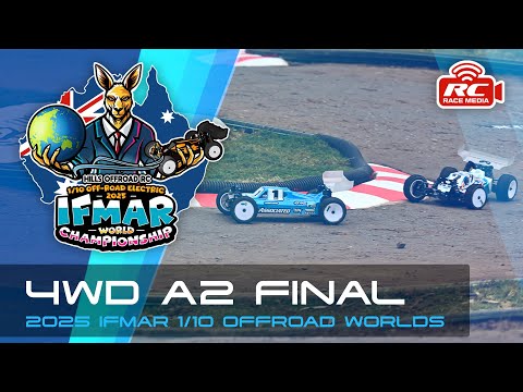 Видео: Финал 4WD A2 | Чемпионат мира по внедорожным гонкам IFMAR 1/10 2025 (Сидней, Австралия)