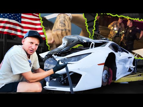 Видео: Выкупили ЛАМБУ ГАНГСТЕРА ПОСЛЕ АВАРИИ: ДВИГАТЕЛЬ ЦЕЛ?