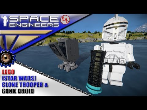 Видео: Space Engineers - ИП - LEGO series - Лада космос и рельсотрон!