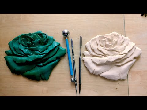 Видео: РОЗА ДЛЯ ВАЗОНА(мастер класс)
