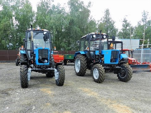 Видео: Трактор Мтз 82.1 (сравнения Череповецкой и Минской сборки)