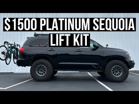 Видео: Комплект для подъема Toyota Sequoia Platinum менее чем за 1500 долларов