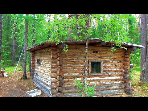 Видео: Изба, тайга, рыбалка!!! Щучий адреналин)) Готовим драного окуня)