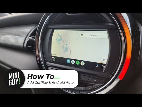 Видео: Как добавить Apple CarPlay и Android Auto на ваш Mini | The Mini Guy | F56 | F55 | F57
