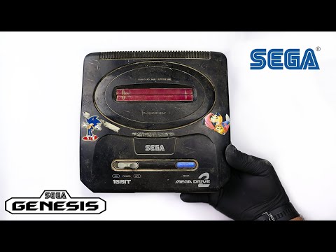 Видео: Восстановление и ремонт барахла Sega Mega Drive2- Retro Console Классические игры | АСМР