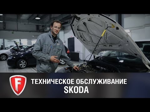 Видео: Плановое ТО Skoda Octavia - техническое обслуживание автомобиля Шкода Октавия у официального дилера