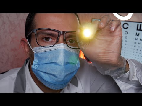 Видео: АСМР Офтальмолог: Быстрый Осмотр Глаз и Проверка Зрения