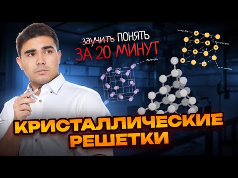 Видео: Кристаллические решетки: заучить или понять за 20 минут | ЕГЭ по химии | Умскул