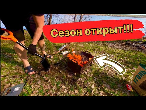 Видео: Жаркие дни в апреле. Озеро Сунгуль. Челябинская область. #russia #жара #nature #travel #ural