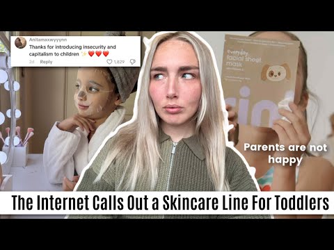 Видео: Бренд средств по уходу за кожей раскритиковали за продажу масок для лица малышам по завышенной цене