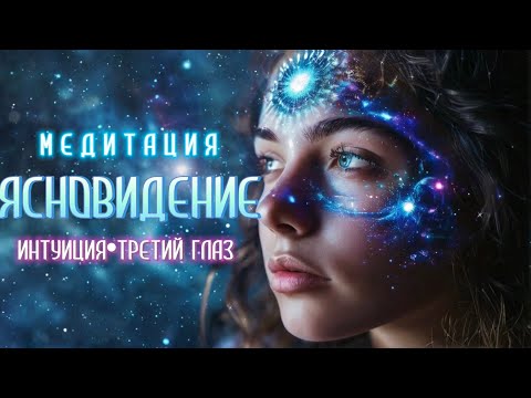 Видео: Медитация ТРЕТИЙ ГЛАЗ 🔮/ ИНТУИЦИЯ/ ЯСНОВИДЕНИЕ