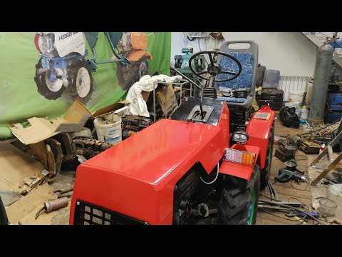 Видео: Минитрактор МТЗ 082/132, электрика, завершение проекта.