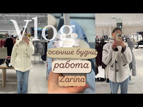 Видео: Vlog осенние будни. В поиске пуховика . Готовим рыбу . Рабочие будни. Обзор Zarina.